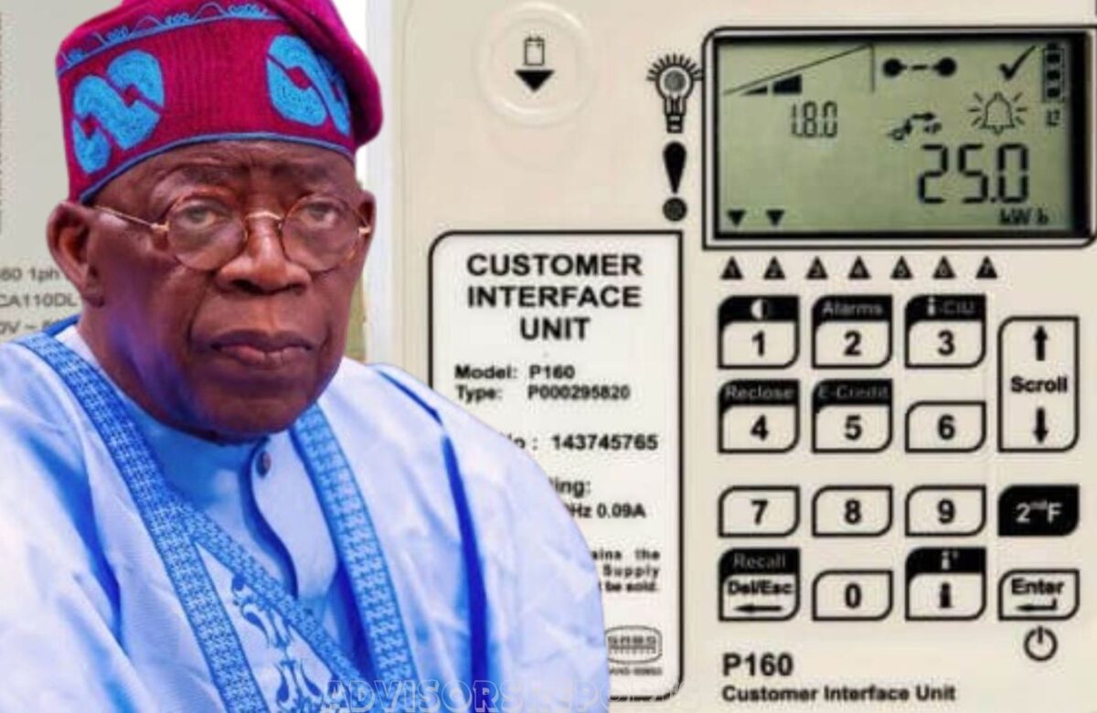 Tinubu’s Presidential Metering Initiative considers bulk procurement of smart prepaid meters 