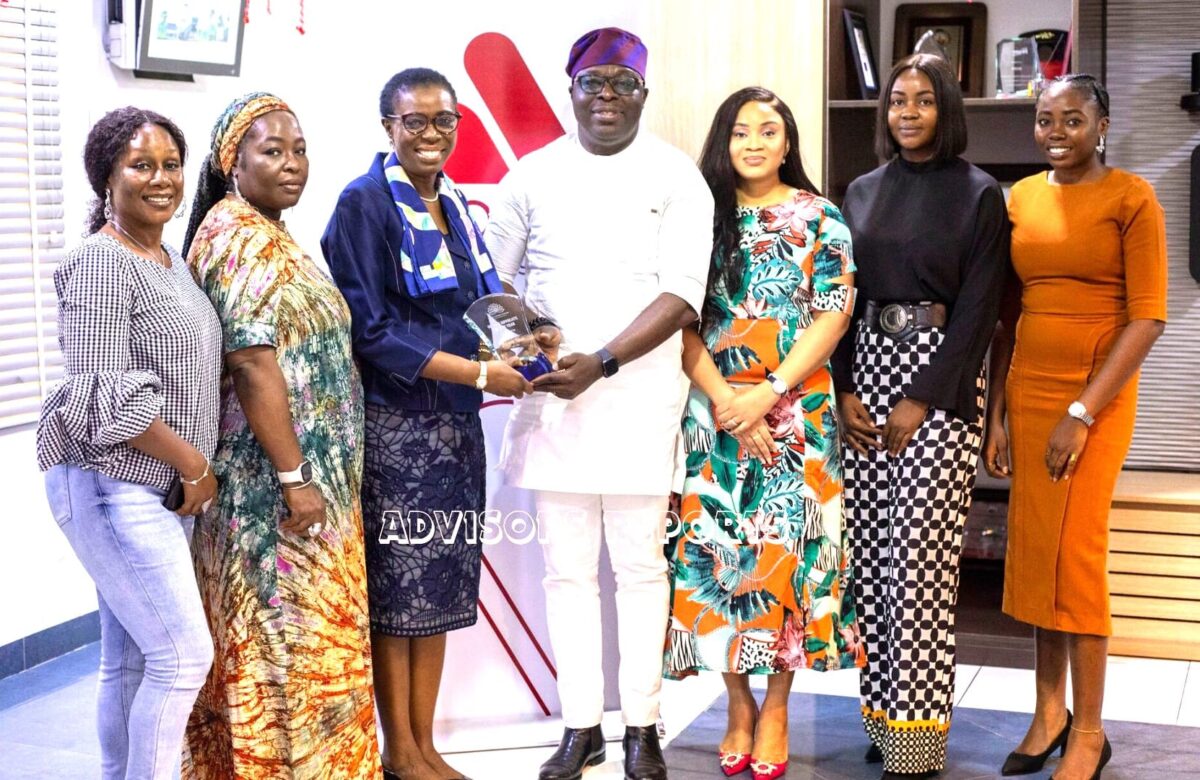 WIEN honours Aradel Holdings PLC MD/CEO with gender advocate of the year award