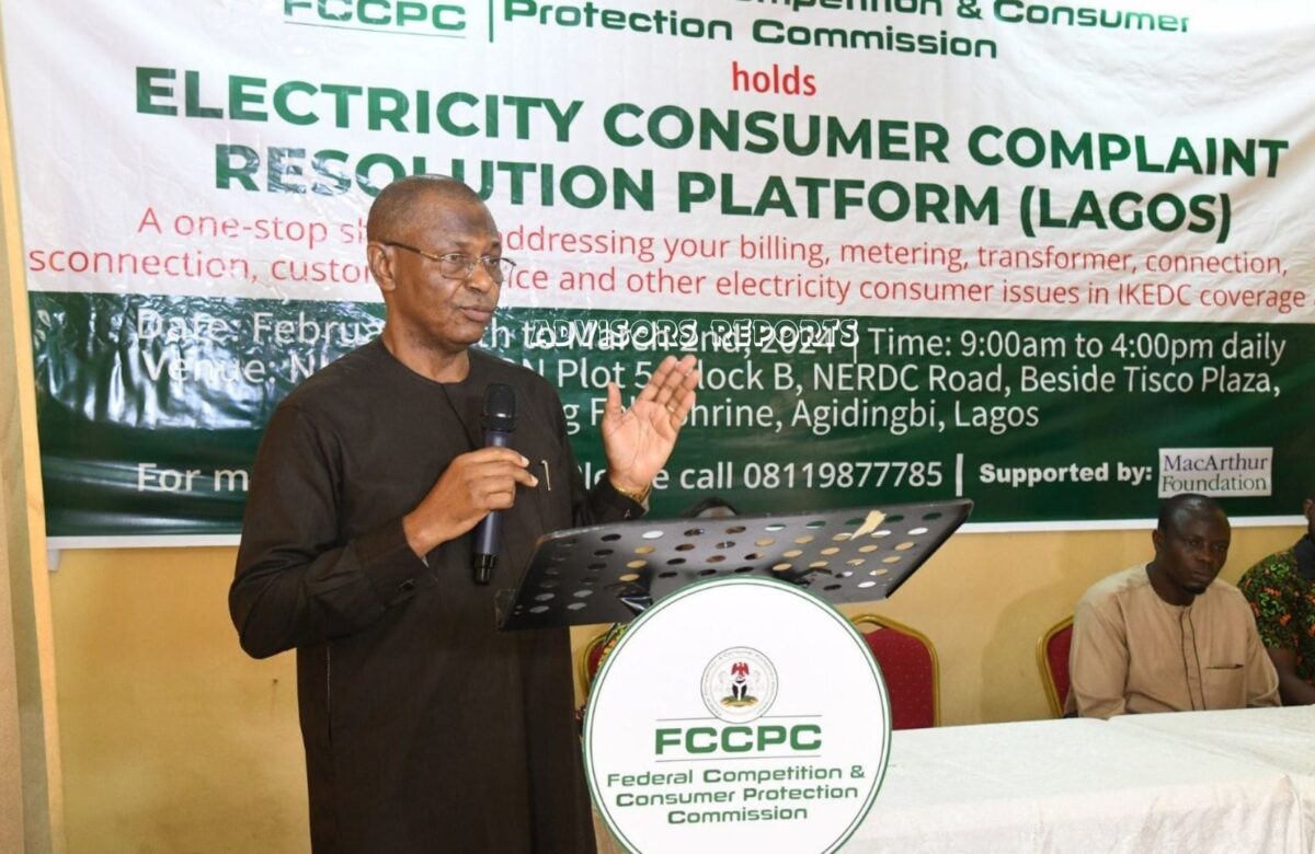 FCCPC vows 24/7 vigilance for consumer rights, urges swift action from DisCos