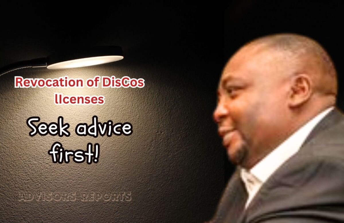 “License revocation not your duty – seek advice first!”- electricity experts caution Power Minister