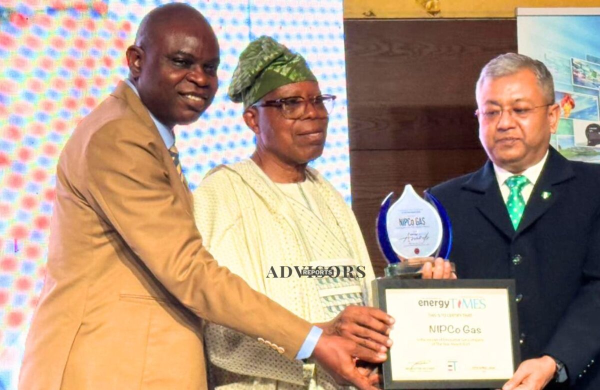 NIPCO receives Energy Times Most Innovative Gas Company of the Year for pioneering Nigeria’s CNG revolution