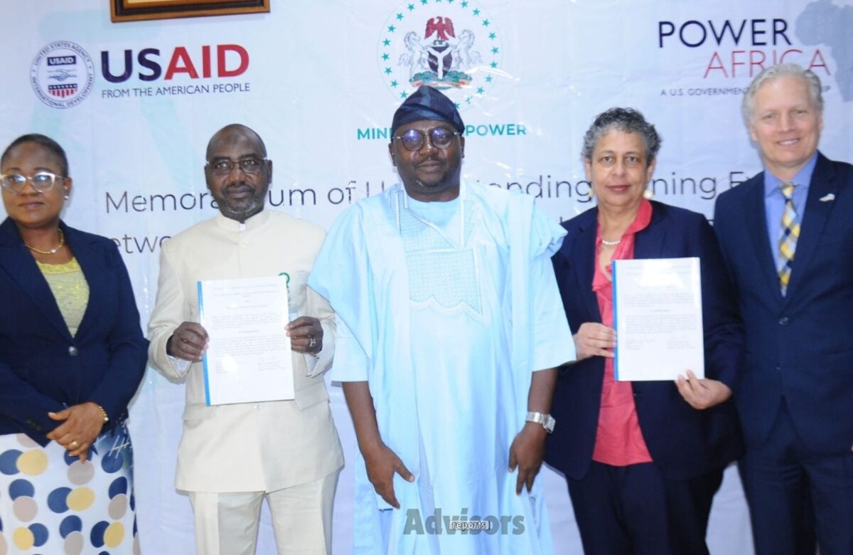 FG, USAID sign N115.2bn MoU to support power sector reform, clean energy transition