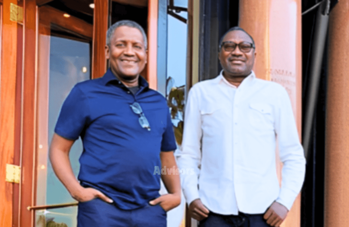 Aliko Dangote unveils first sample of petrol as Dangote refinery begins petrol production