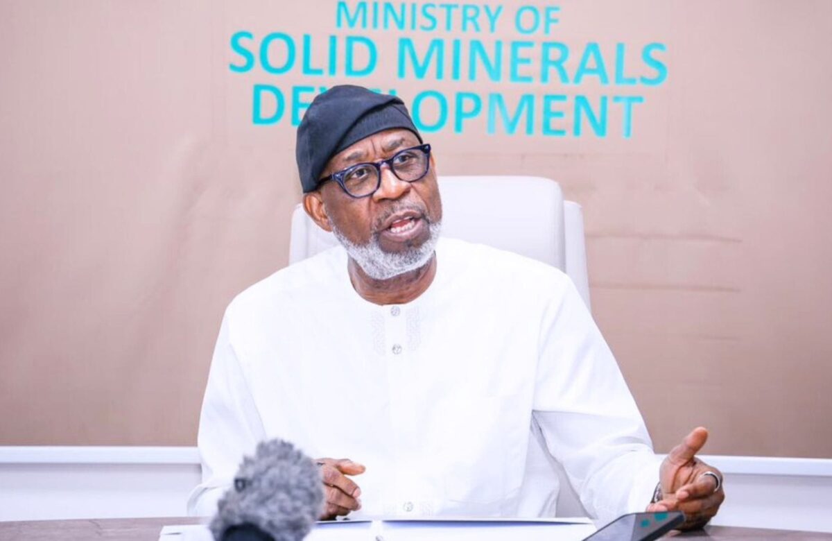 Nigeria’s Mining sector surges: ₦16.3bn revenue surpassing target, 2,350 Marshals deployed, FID secured for over 50 investments
