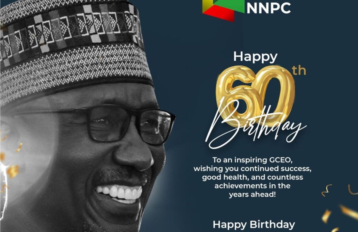 NNPC boss, Kyari hits 60, praises Tinubu, Buhari