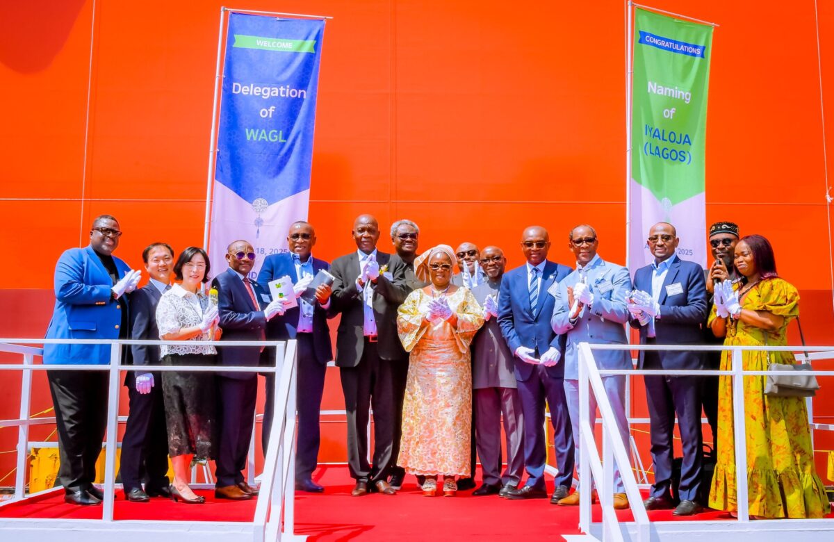 Tinubu commissions WAGL’s 40,000m³ LPG vessel, named in honour of his late mother, Abibatu Mogaji
