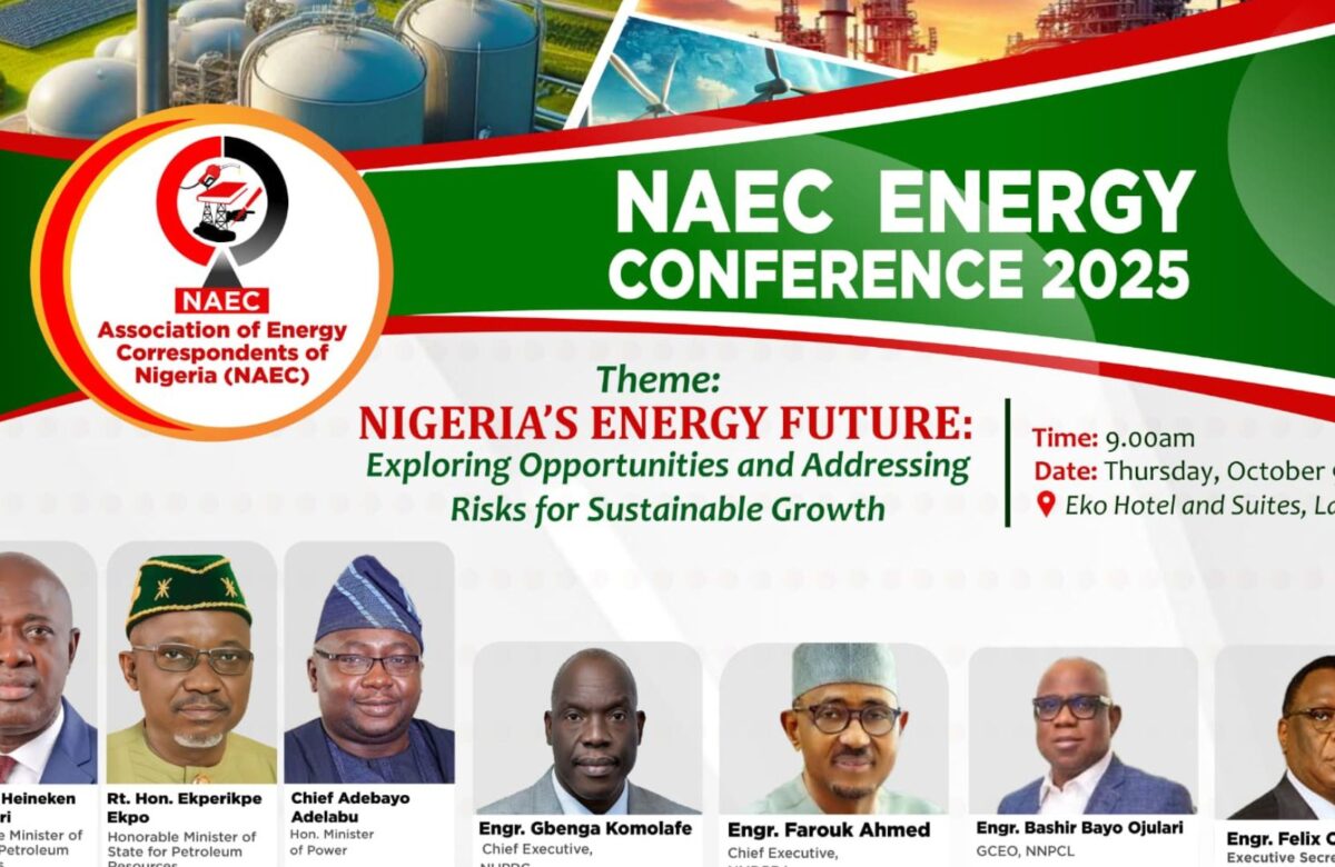 Lokpobiri, Ekpo, Adelabu, Komolafe, Ojulari, others to lead talks at NAEC Energy Conference 2025
