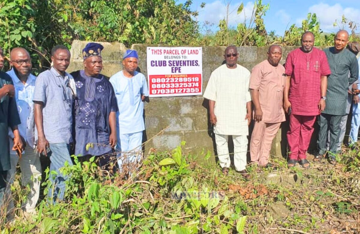 Club Seventies Epe, at 23rd, acquires land for multi-functional clubhouse, gym, youth skill center in Ita-Marun, Lagos