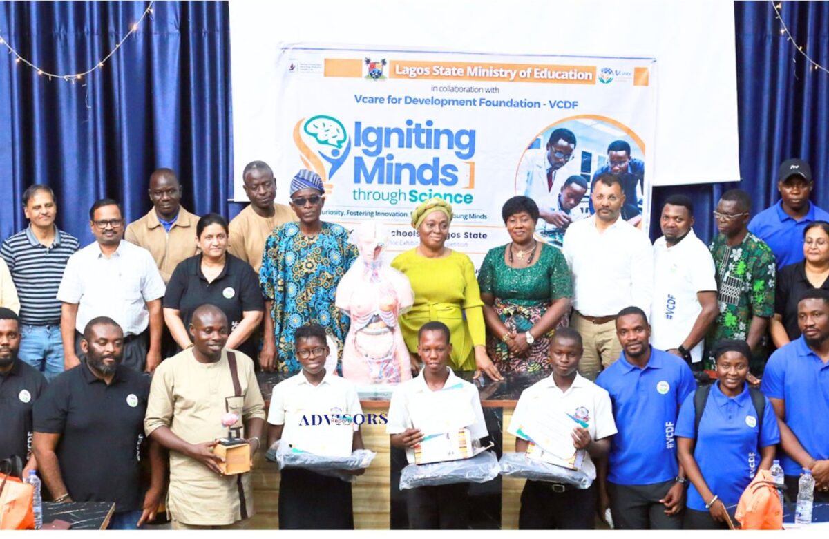 Igniting ideas, inspiring change: Vcare for Development Foundation showcases students’ science innovations in Nigeria, supported by Sterling Oil