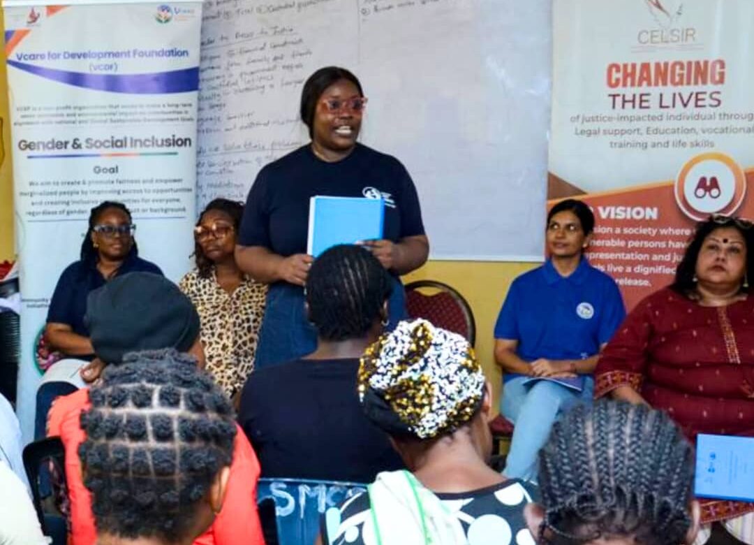 Vcare for Development Foundations Reform360 empowers incarcerated women at Kirikiri custodial facility